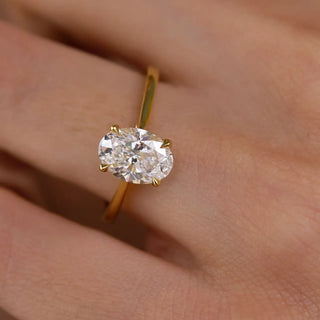 Round Halo, Pave & Split Shank Engagement Ring – 1.93 CT Lab Grown Diamond