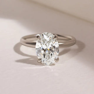 Round Halo, Pave & Split Shank Engagement Ring – 1.93 CT Lab Grown Diamond