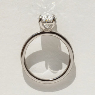 Round Halo, Pave & Split Shank Engagement Ring – 1.93 CT Lab Grown Diamond