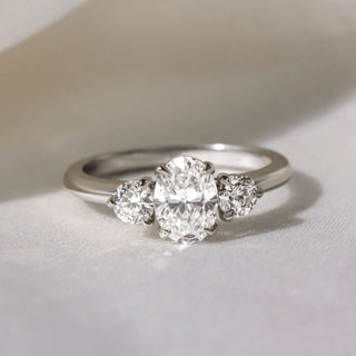 Round Halo, Pave & Split Shank Engagement Ring – 1.93 CT Lab Grown Diamond