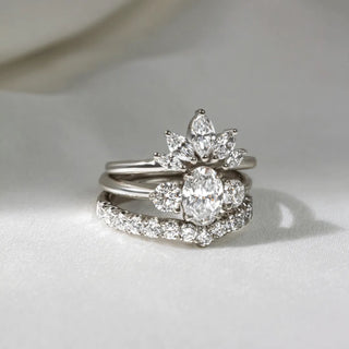 Round Halo, Pave & Split Shank Engagement Ring – 1.93 CT Lab Grown Diamond