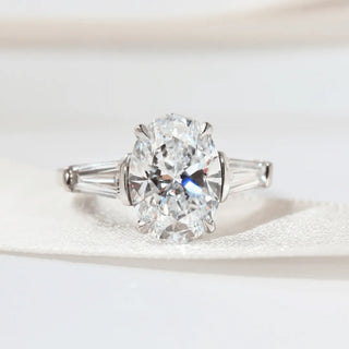 Round Halo, Pave & Split Shank Engagement Ring – 1.93 CT Lab Grown Diamond