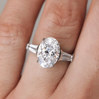 Round Halo, Pave & Split Shank Engagement Ring – 1.93 CT Lab Grown Diamond