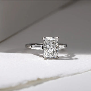Round Halo, Pave & Split Shank Engagement Ring – 1.93 CT Lab Grown Diamond