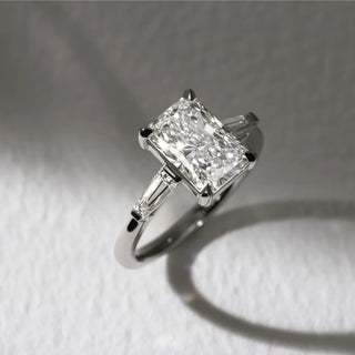 Round Halo, Pave & Split Shank Engagement Ring – 1.93 CT Lab Grown Diamond