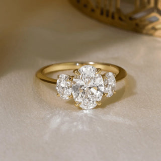 Round Halo, Pave & Split Shank Engagement Ring – 1.93 CT Lab Grown Diamond