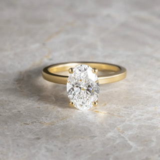 Round Halo, Pave & Split Shank Engagement Ring – 1.93 CT Lab Grown Diamond