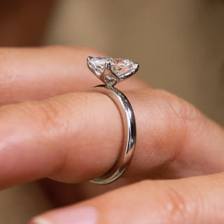 Round Halo, Pave & Split Shank Engagement Ring – 1.93 CT Lab Grown Diamond