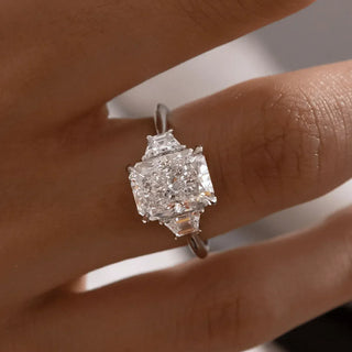 Round Halo, Pave & Split Shank Engagement Ring – 1.93 CT Lab Grown Diamond