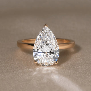 Round Halo, Pave & Split Shank Engagement Ring – 1.93 CT Lab Grown Diamond