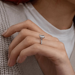 Round Halo, Pave & Split Shank Engagement Ring – 1.93 CT Lab Grown Diamond
