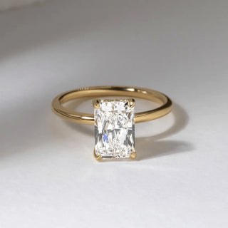 Round Halo, Pave & Split Shank Engagement Ring – 1.93 CT Lab Grown Diamond