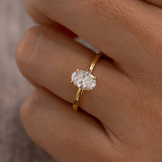 Round Halo, Pave & Split Shank Engagement Ring – 1.93 CT Lab Grown Diamond