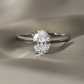 Round Halo, Pave & Split Shank Engagement Ring – 1.93 CT Lab Grown Diamond