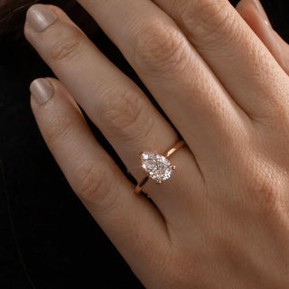 Round Halo, Pave & Split Shank Engagement Ring – 1.93 CT Lab Grown Diamond