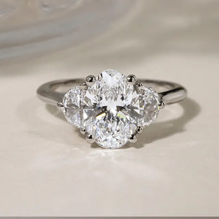 Round Halo, Pave & Split Shank Engagement Ring – 1.93 CT Lab Grown Diamond