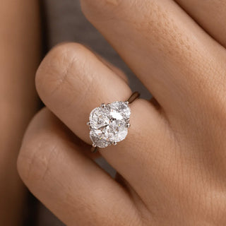 Round Halo, Pave & Split Shank Engagement Ring – 1.93 CT Lab Grown Diamond