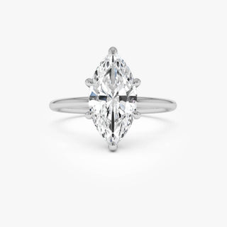 Emerald Pave Engagement Ring – 1 CT Lab Grown Diamond