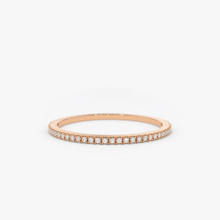 2.78 TCW Marquise Diamond Full Eternity DEF/VVS Lab Grown Wedding Band