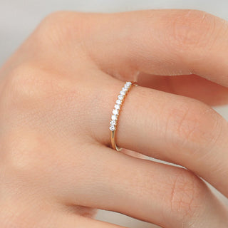 2.78 TCW Marquise Diamond Full Eternity DEF/VVS Lab Grown Wedding Band
