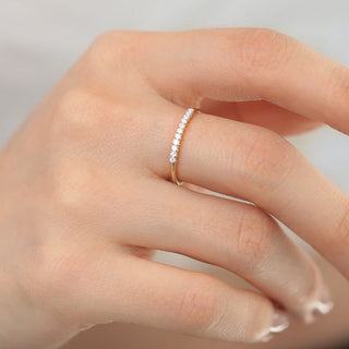 2.78 TCW Marquise Diamond Full Eternity DEF/VVS Lab Grown Wedding Band