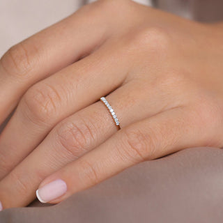 2.78 TCW Marquise Diamond Full Eternity DEF/VVS Lab Grown Wedding Band