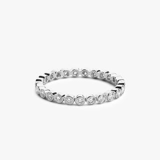 2.78 TCW Marquise Diamond Full Eternity DEF/VVS Lab Grown Wedding Band