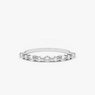 2.78 TCW Marquise Diamond Full Eternity DEF/VVS Lab Grown Wedding Band