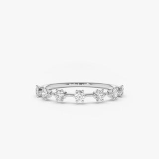 2.78 TCW Marquise Diamond Full Eternity DEF/VVS Lab Grown Wedding Band