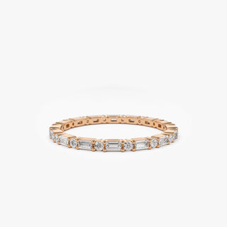 2.78 TCW Marquise Diamond Full Eternity DEF/VVS Lab Grown Wedding Band