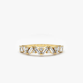 2.78 TCW Marquise Diamond Full Eternity DEF/VVS Lab Grown Wedding Band