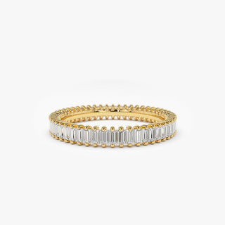 2.78 TCW Marquise Diamond Full Eternity DEF/VVS Lab Grown Wedding Band