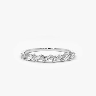 2.78 TCW Marquise Diamond Full Eternity DEF/VVS Lab Grown Wedding Band
