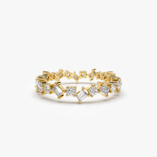 2.78 TCW Marquise Diamond Full Eternity DEF/VVS Lab Grown Wedding Band