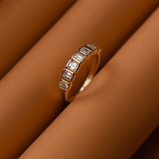 2.78 TCW Marquise Diamond Full Eternity DEF/VVS Lab Grown Wedding Band