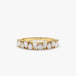 2.78 TCW Marquise Diamond Full Eternity DEF/VVS Lab Grown Wedding Band