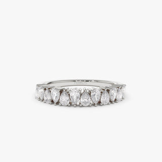 2.78 TCW Marquise Diamond Full Eternity DEF/VVS Lab Grown Wedding Band