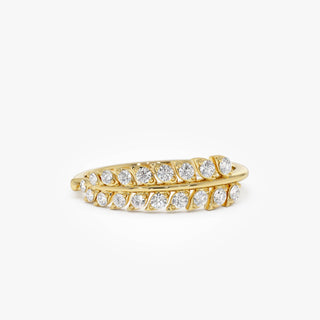 2.78 TCW Marquise Diamond Full Eternity DEF/VVS Lab Grown Wedding Band