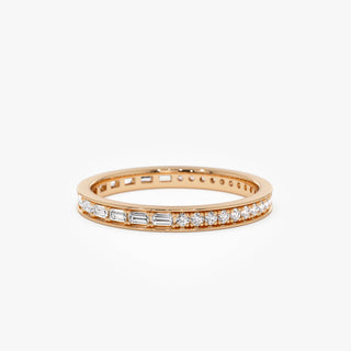 2.78 TCW Marquise Diamond Full Eternity DEF/VVS Lab Grown Wedding Band