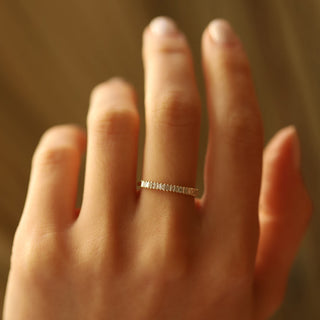 2.78 TCW Marquise Diamond Full Eternity DEF/VVS Lab Grown Wedding Band