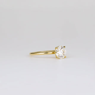 2 CT Emerald Pave Moissanite Engagement Ring