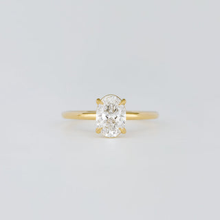 2 CT Emerald Pave Moissanite Engagement Ring