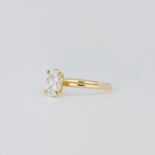2 CT Emerald Pave Moissanite Engagement Ring