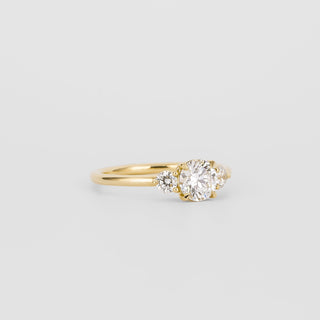 2 CT Emerald Pave Moissanite Engagement Ring