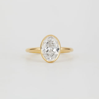 2 CT Emerald Pave Moissanite Engagement Ring