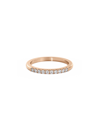 0.37 CT Round Full Eternity Lab Grown Diamond Wedding Band
