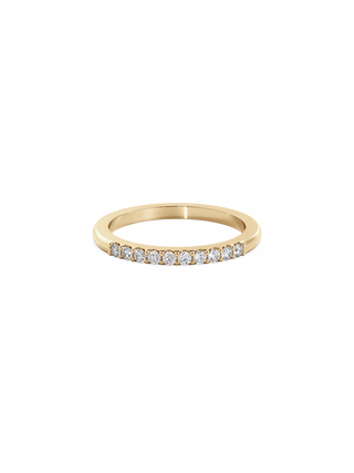 0.37 CT Round Full Eternity Lab Grown Diamond Wedding Band
