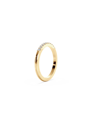 0.37 CT Round Full Eternity Lab Grown Diamond Wedding Band