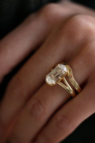 0.37 CT Round Full Eternity Lab Grown Diamond Wedding Band