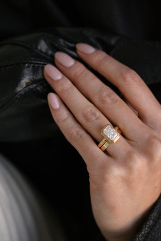 0.37 CT Round Full Eternity Lab Grown Diamond Wedding Band